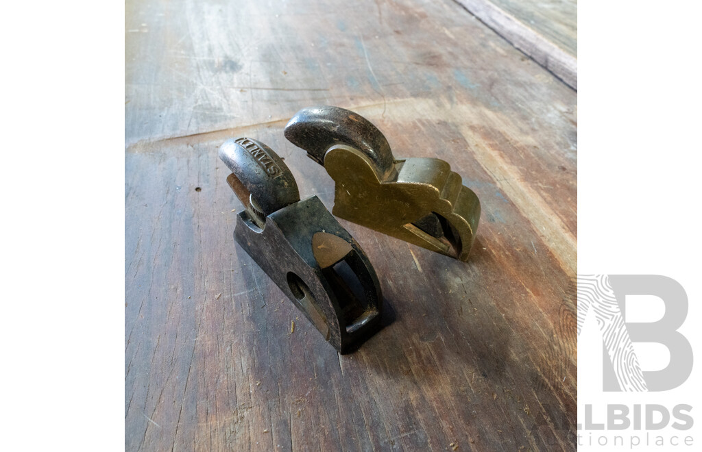 Collection of Vintage Hand Tool Inc Stanley U.S.A, Stanley England and Carter Tools Australia