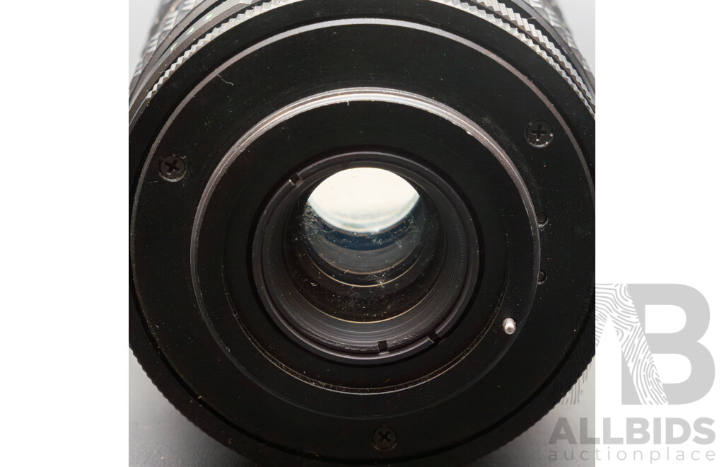 Olympus OM10 with a 50mm F/1.8 Lens and Praktica Super TL3 with Flexar Auto Zoom MC 80-200mm F/4.5 Lens