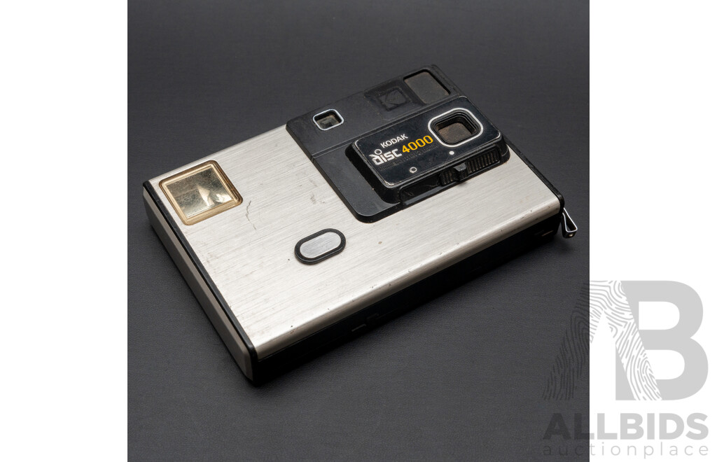 Lot of Four Vintage Cameras - Canonet, Kodak Disc 4000, Kodak Retinette