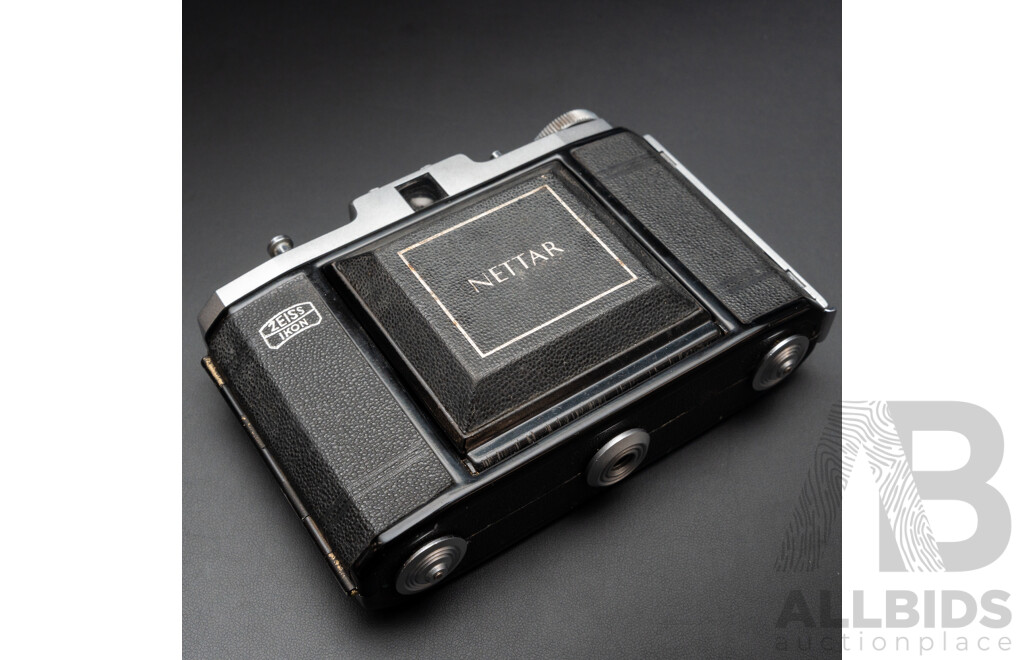 Lot of Three Ziess Ikon Cameras - Contessa LK, Colora and Nettar