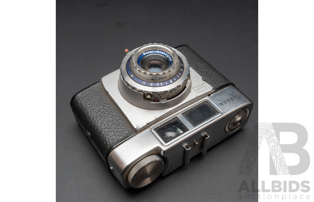 Lot of Three Ziess Ikon Cameras - Contessa LK, Colora and Nettar