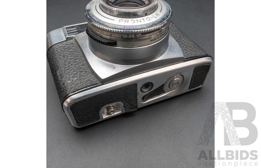 Lot of Three Ziess Ikon Cameras - Contessa LK, Colora and Nettar