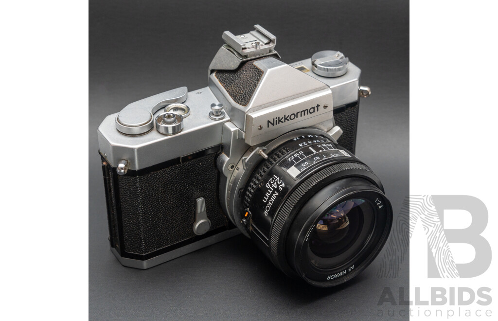 Nikkormat FTN with 24mm F/2.8 Lens