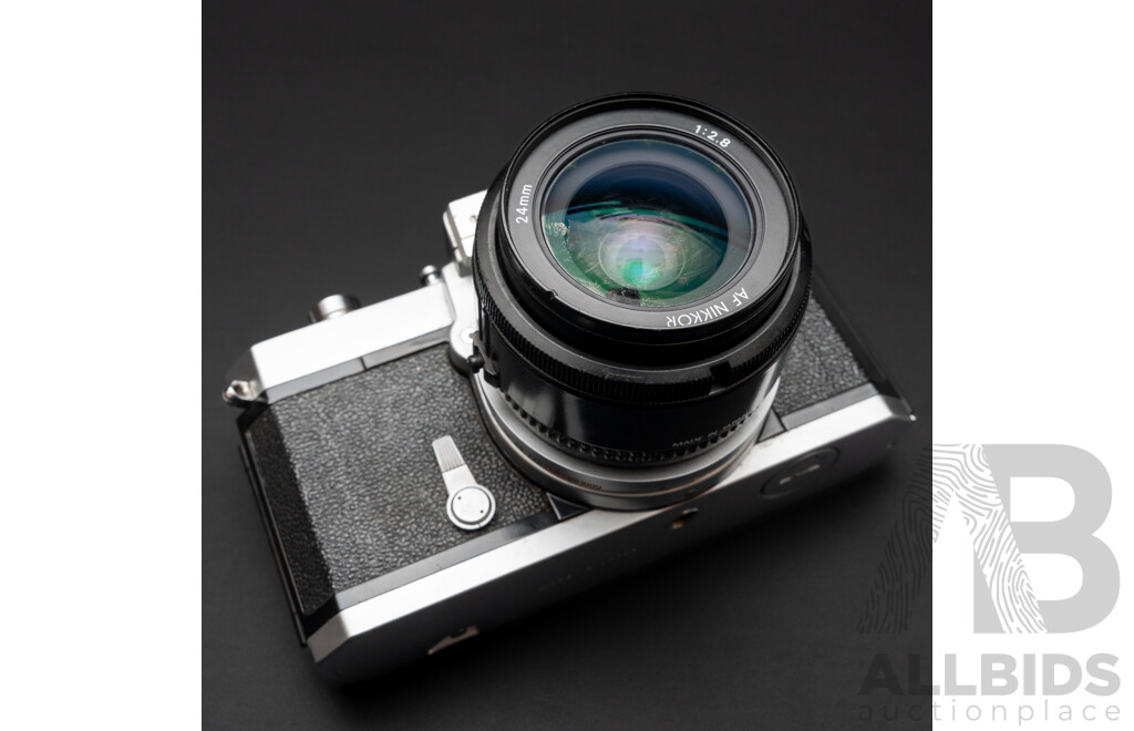 Nikkormat FTN with 24mm F/2.8 Lens