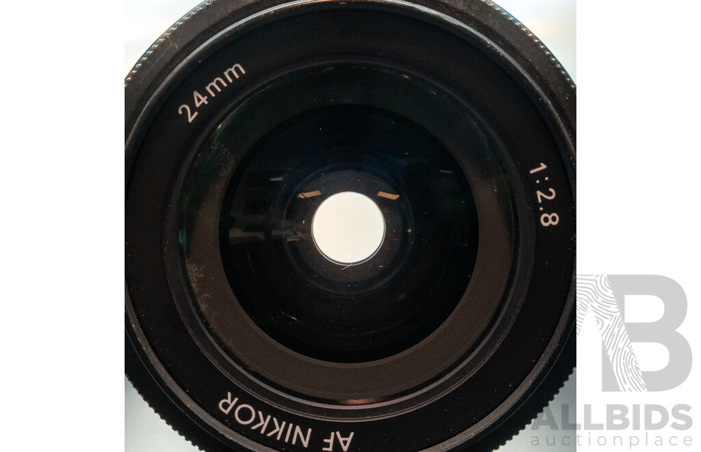 Nikkormat FTN with 24mm F/2.8 Lens