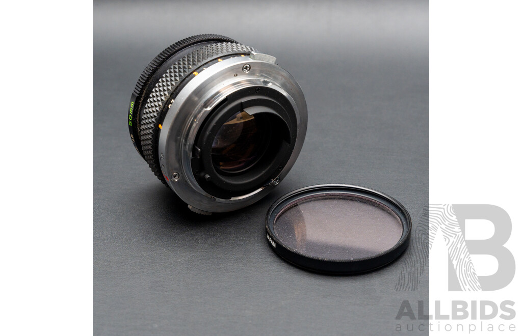 Olympus OM-1 with Zuiko Auto-S 50mm F/1.8