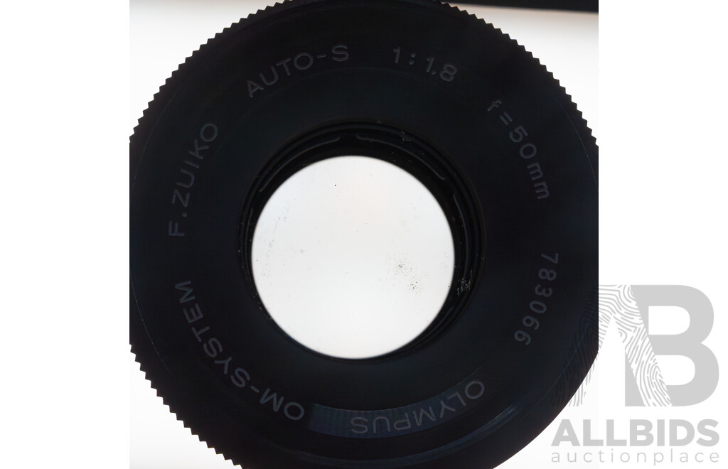 Olympus OM-1 with Zuiko Auto-S 50mm F/1.8