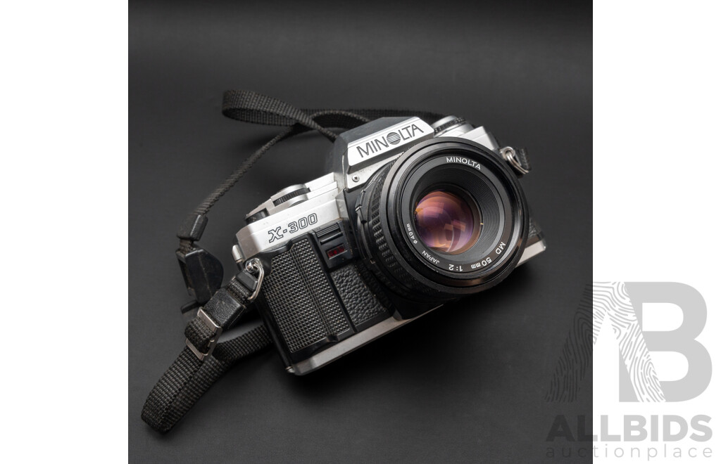 Minolta X-300 with 50mm F/1.2 Lens