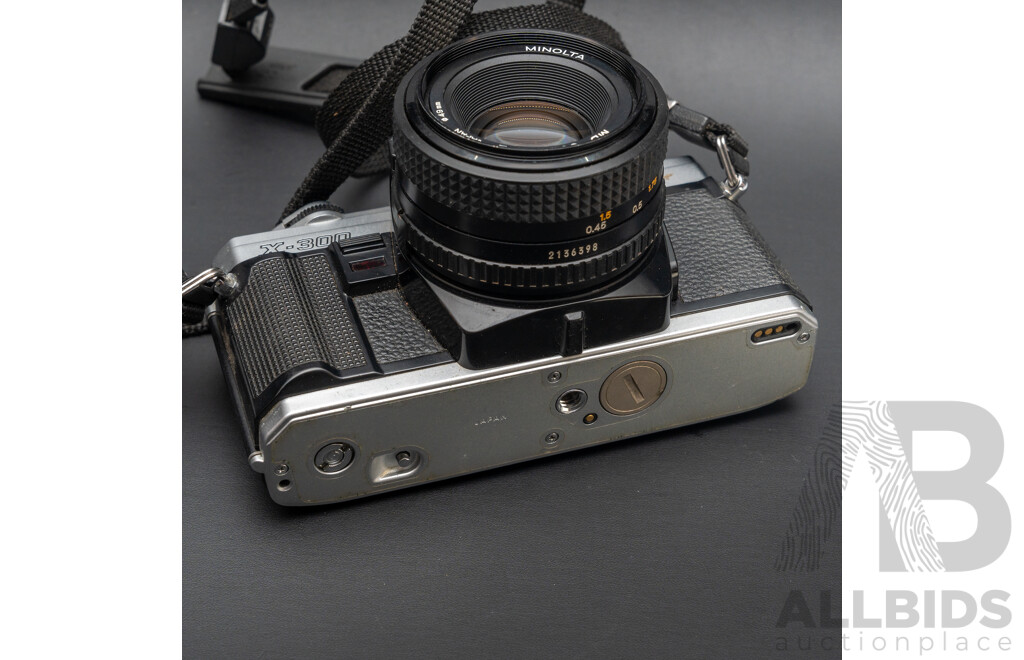 Minolta X-300 with 50mm F/1.2 Lens