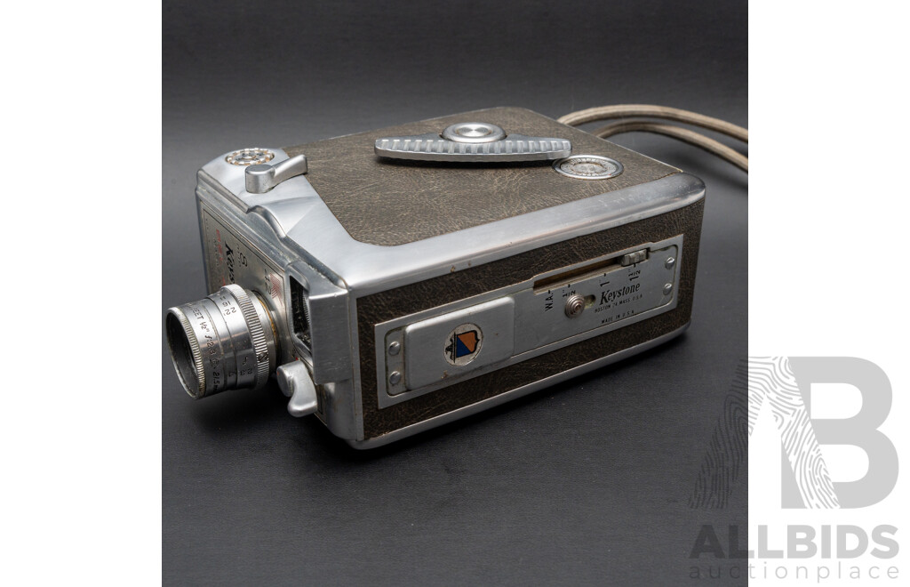 Lot of Three Super 8mm Video Cameras - Chinon Zoom 8, Sankyo, Keystone Bel Air