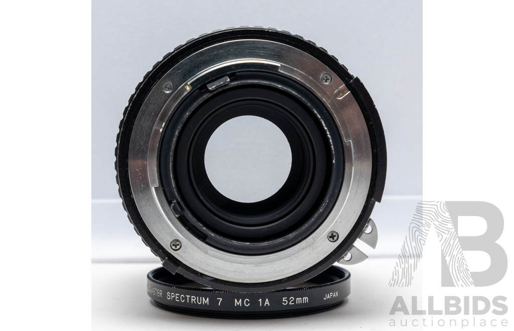 Quantaray 135mm F2.8 and Hanimex Auto Zoom 70–220mm F4