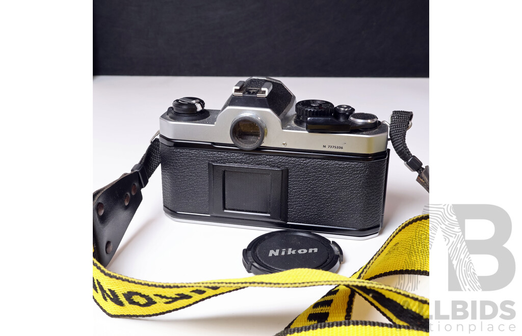 Nikon FM2n 35mm Film SLR Camera with Nikon Series E 50mm F/1.8 Lens & Promaster 7 Filter