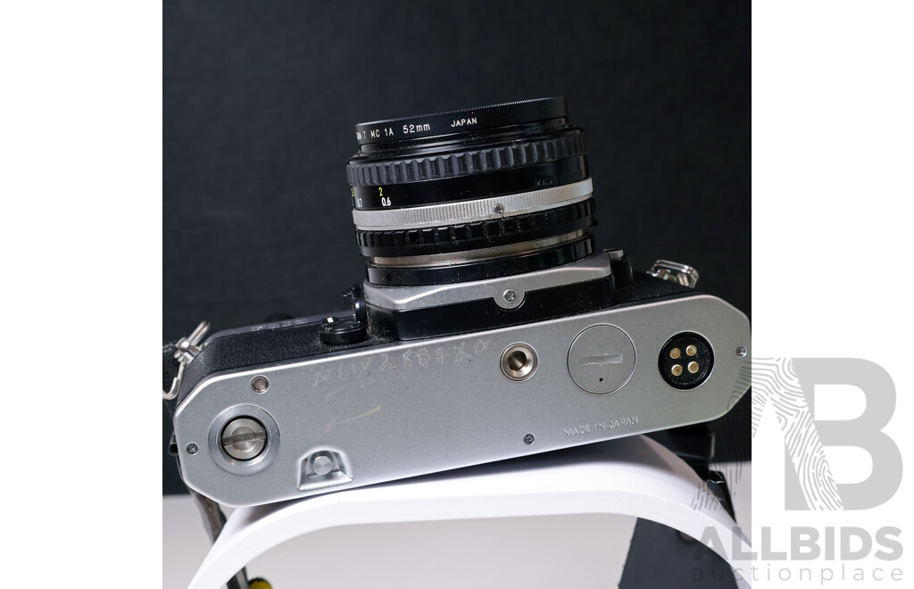 Nikon FM2n 35mm Film SLR Camera with Nikon Series E 50mm F/1.8 Lens & Promaster 7 Filter
