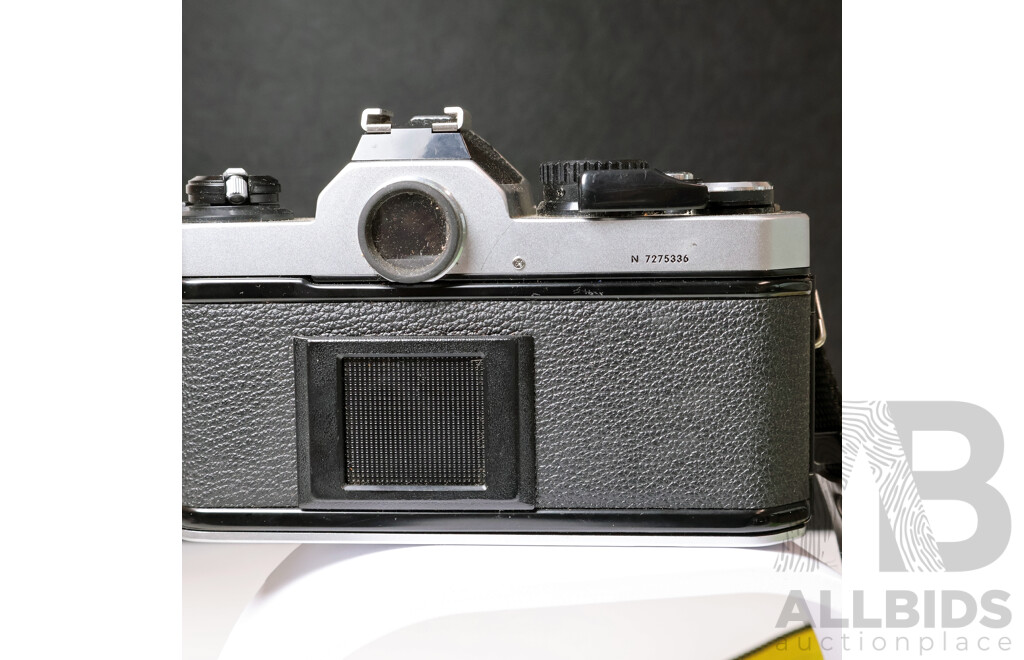 Nikon FM2n 35mm Film SLR Camera with Nikon Series E 50mm F/1.8 Lens & Promaster 7 Filter