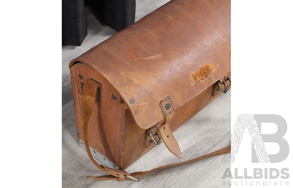 Vintage Leather Tradesmans Satchel