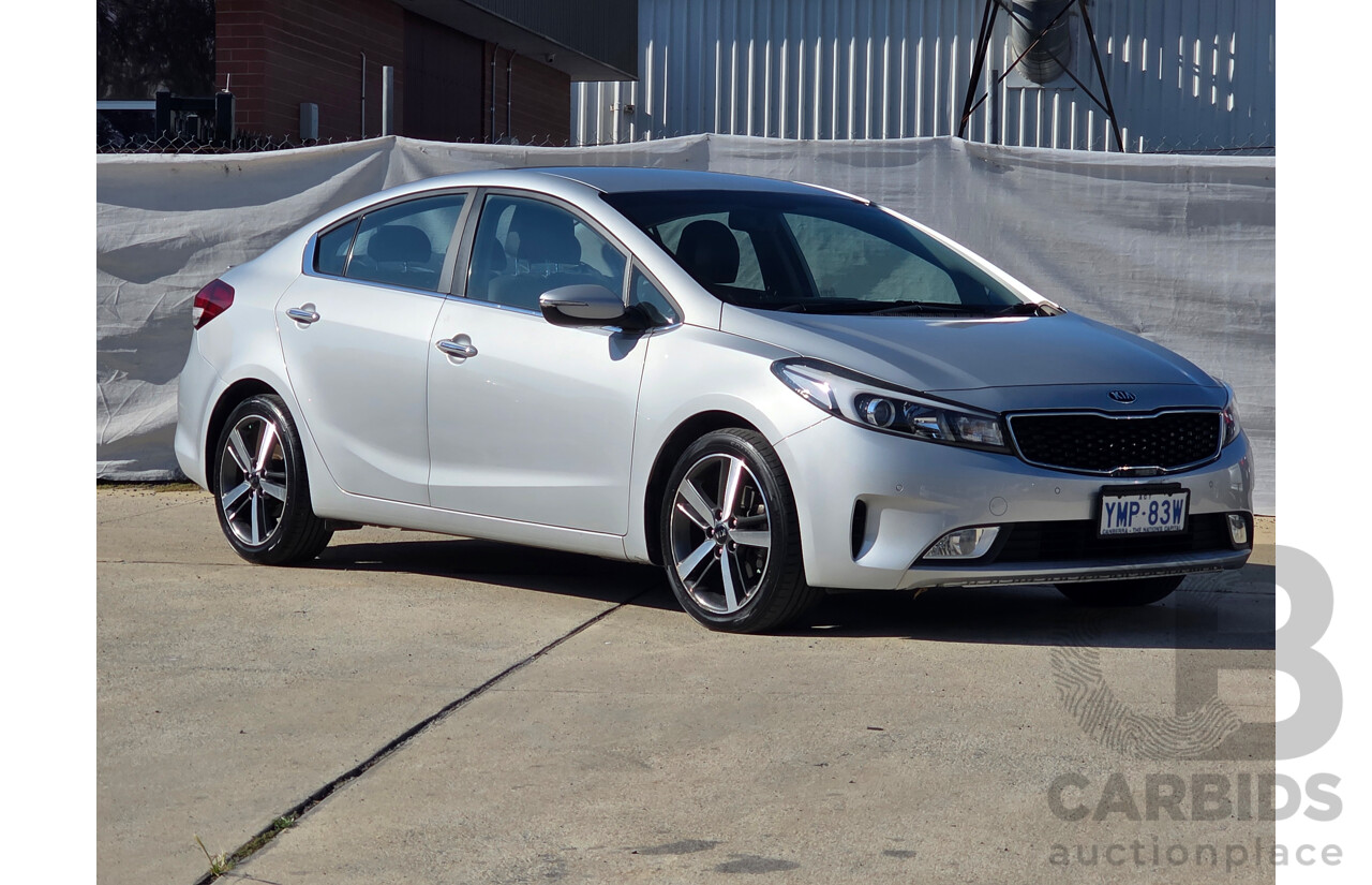 01/2018 Kia Cerato SPORT FWD YD 4D Sedan Silver 2.0L