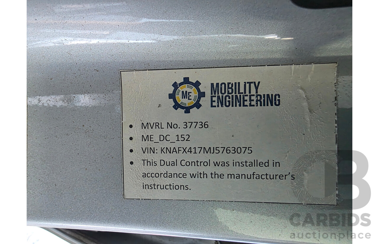 01/2018 Kia Cerato SPORT FWD YD 4D Sedan Silver 2.0L