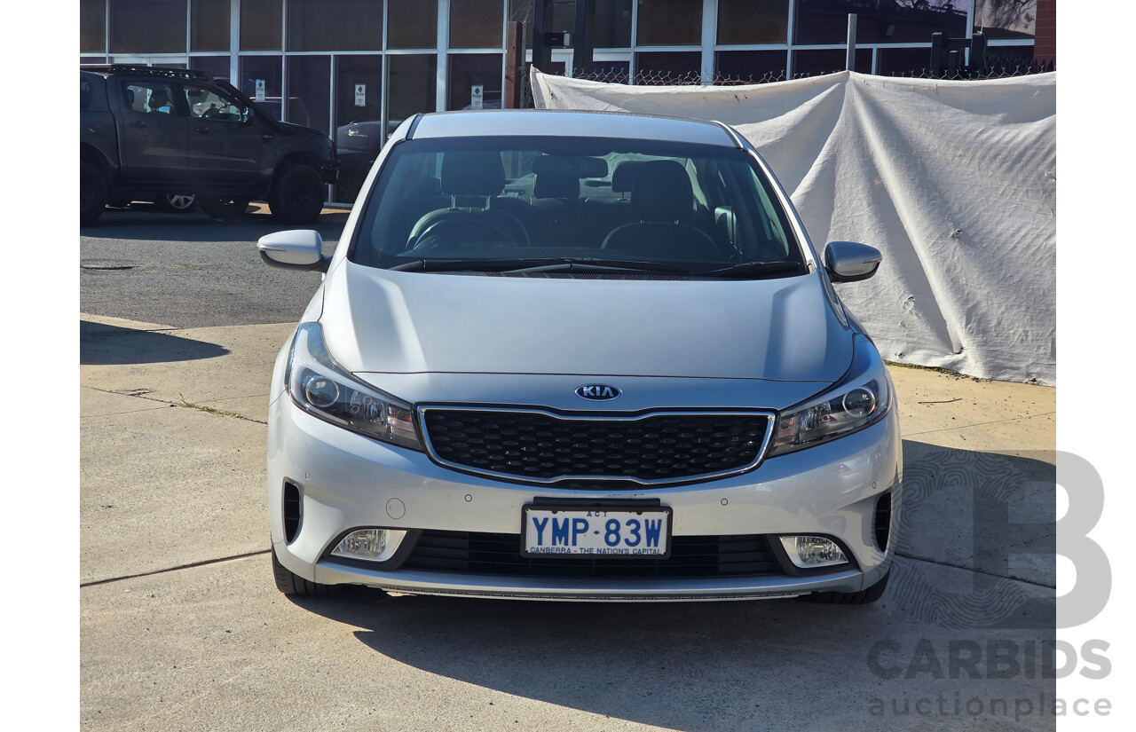 01/2018 Kia Cerato SPORT FWD YD 4D Sedan Silver 2.0L
