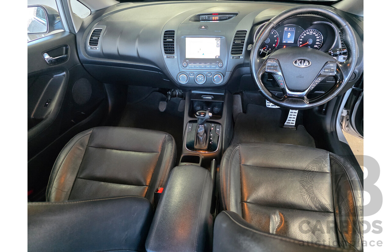 01/2018 Kia Cerato SPORT FWD YD 4D Sedan Silver 2.0L