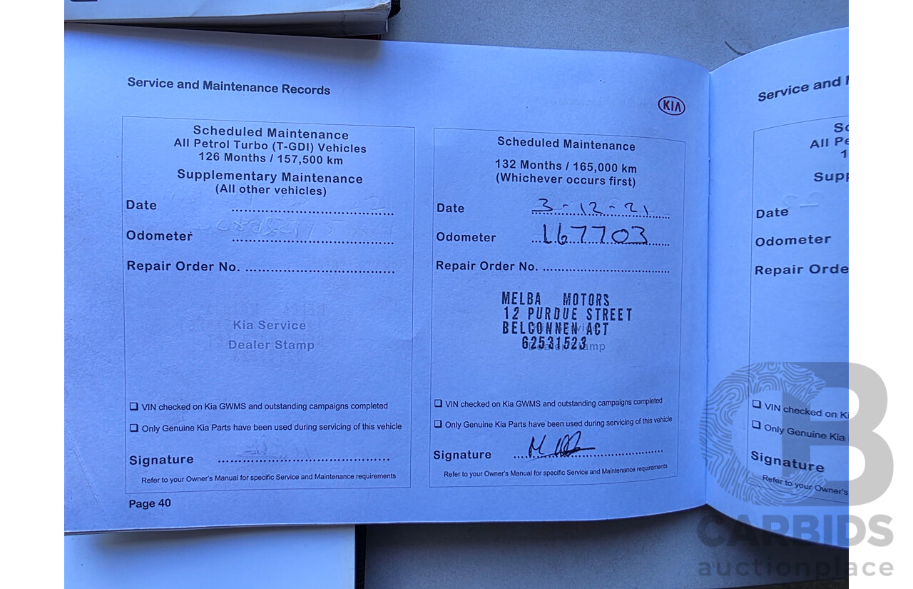 01/2018 Kia Cerato SPORT FWD YD 4D Sedan Silver 2.0L