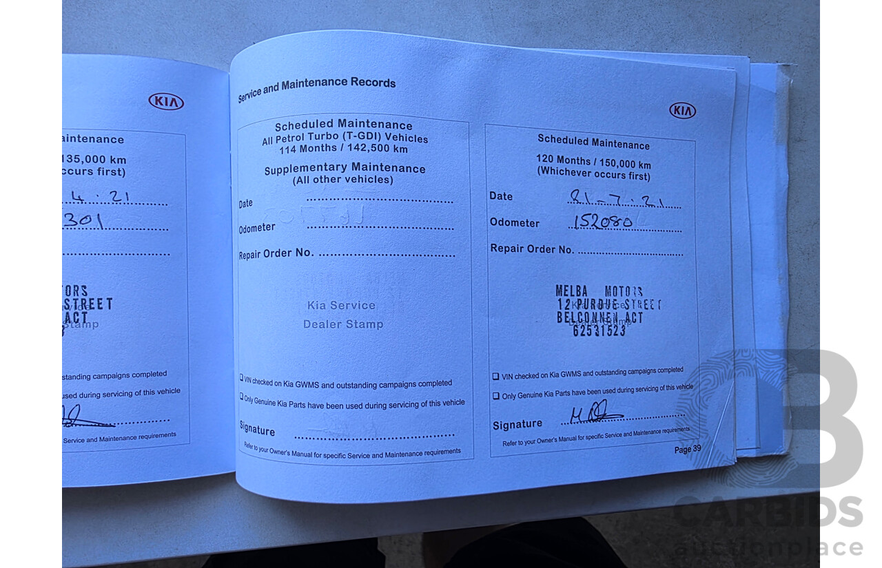 01/2018 Kia Cerato SPORT FWD YD 4D Sedan Silver 2.0L