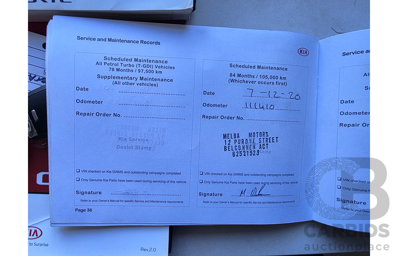 01/2018 Kia Cerato SPORT FWD YD 4D Sedan Silver 2.0L