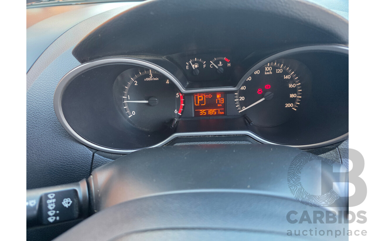 9/2011 Mazda Bt50 XTR (4x2)  Dual Cab Utility White Turbo Diesel 3.2L