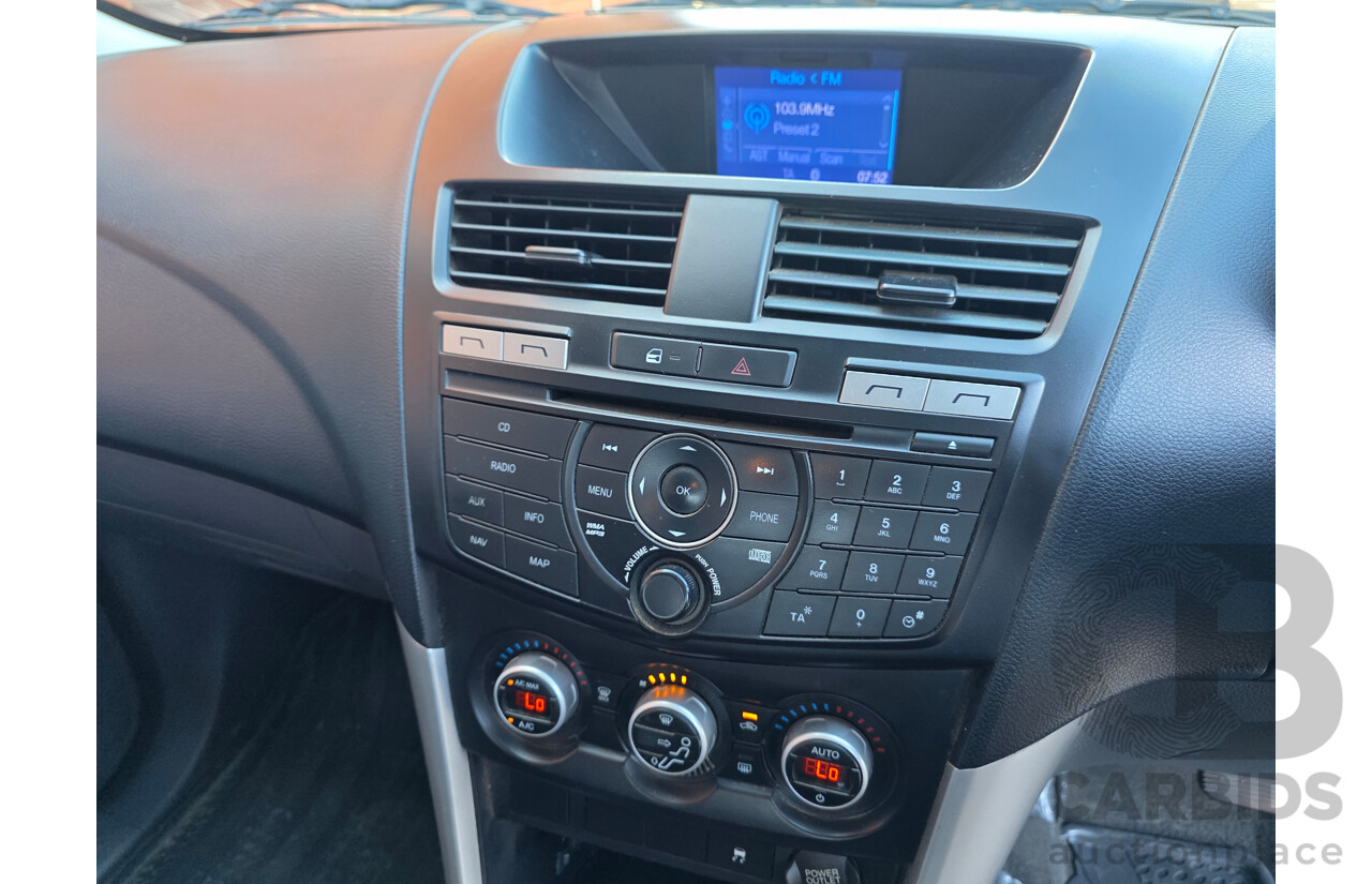 9/2011 Mazda Bt50 XTR (4x2)  Dual Cab Utility White Turbo Diesel 3.2L