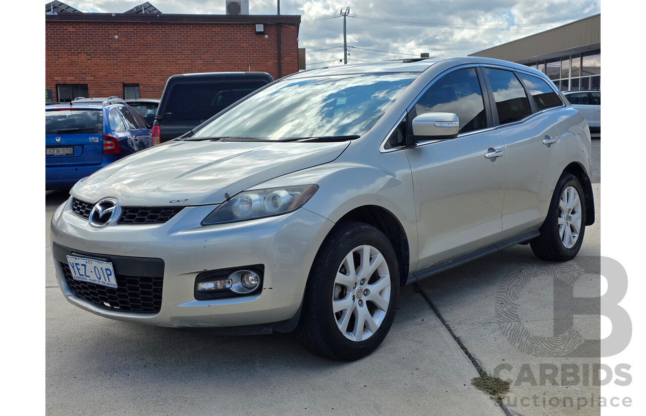 1/2007 Mazda CX-7 Luxury (AWD) ER 4d Wagon Silver Turbo 2.3L