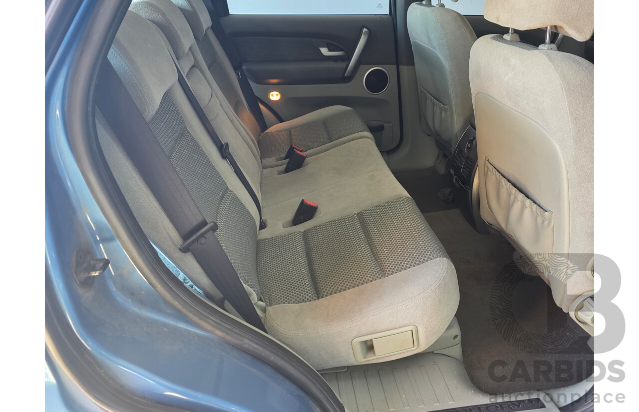 6/2005 Ford Territory TS (4x4) SX 4d Wagon Blue 4.0L