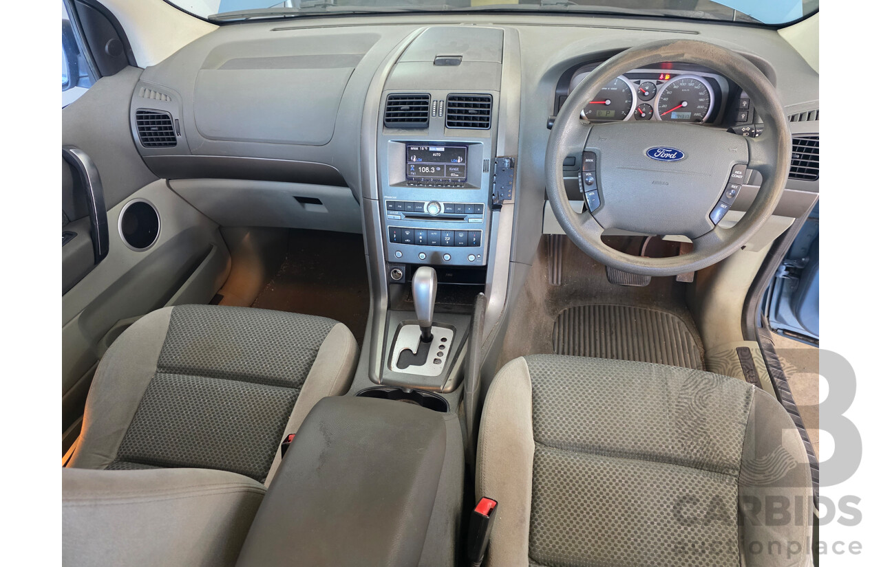 6/2005 Ford Territory TS (4x4) SX 4d Wagon Blue 4.0L