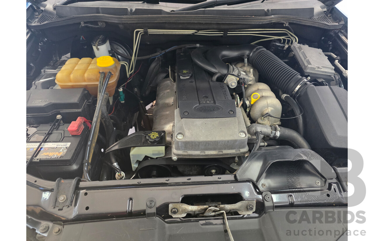 6/2005 Ford Territory TS (4x4) SX 4d Wagon Blue 4.0L