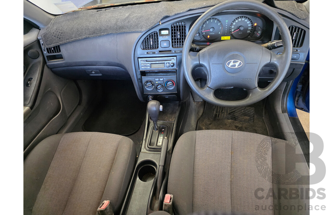 1/2004 Hyundai Elantra 2.0 HVT XD 4d Sedan Blue 2.0L
