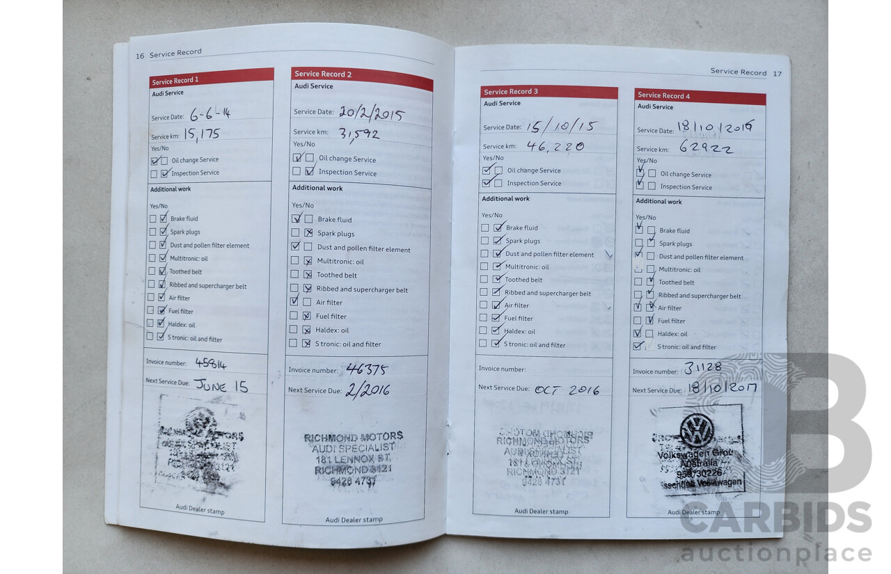 7/2013 Audi Q3 2.0 TFSI Quattro (125kw) 8U 4d Wagon White 2.0L