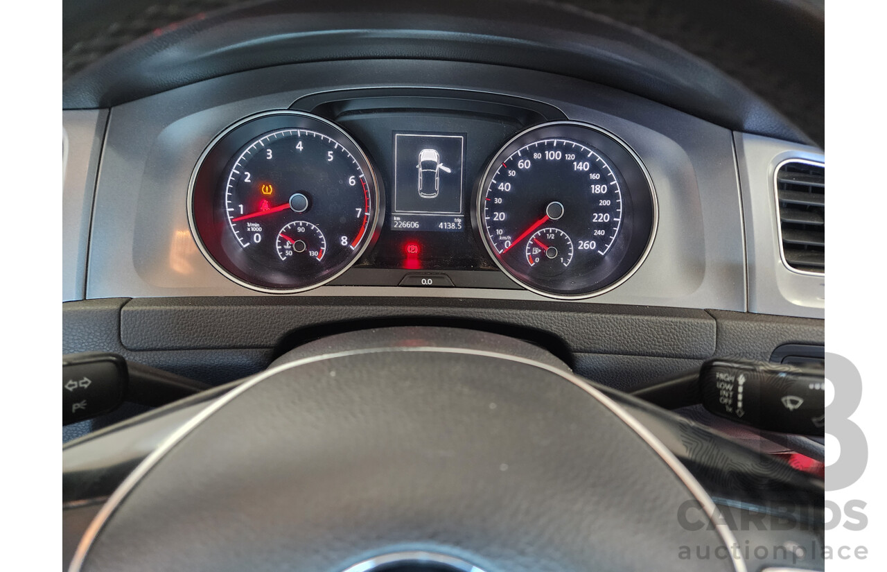 3/2015 Volkswagen Golf 90 TSI AU MY15 5d Hatchback Red 1.4L