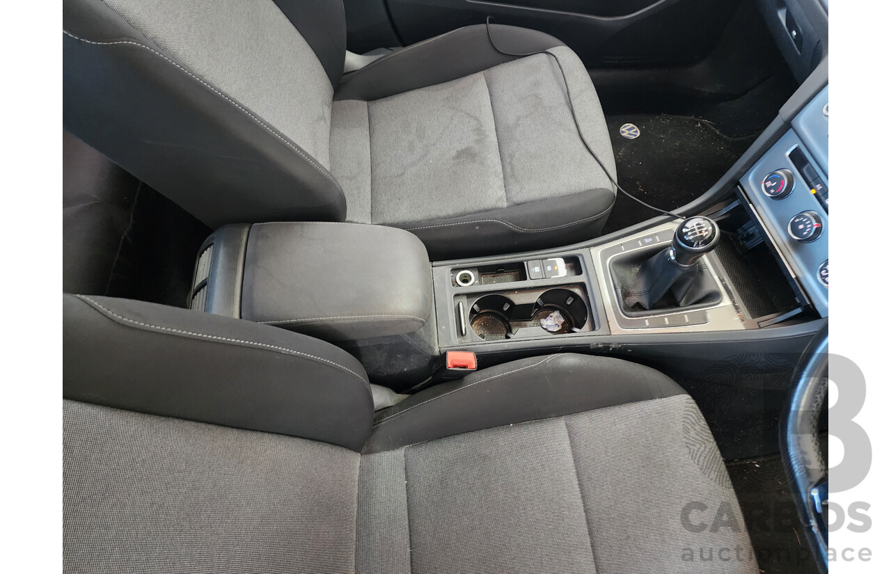 3/2015 Volkswagen Golf 90 TSI AU MY15 5d Hatchback Red 1.4L