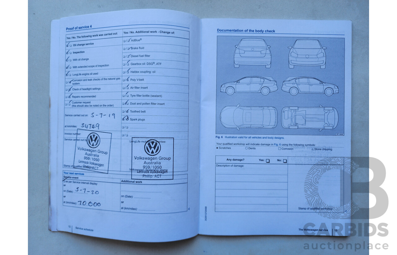 3/2015 Volkswagen Golf 90 TSI AU MY15 5d Hatchback Red 1.4L