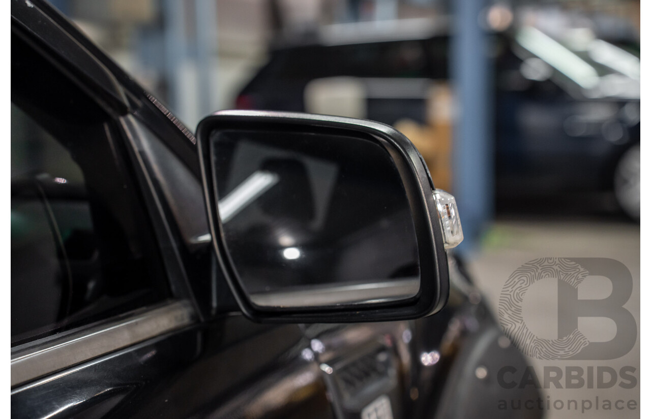 10/2013 Ford Ranger Wildtrak 3.2 (4x4) PX Crew Cab Utility Black Mica Turbo Diesel 3.2L