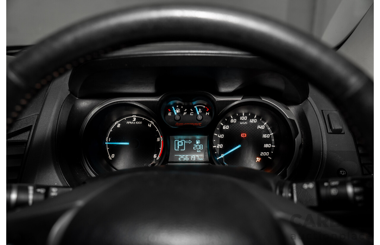 10/2013 Ford Ranger Wildtrak 3.2 (4x4) PX Crew Cab Utility Black Mica Turbo Diesel 3.2L