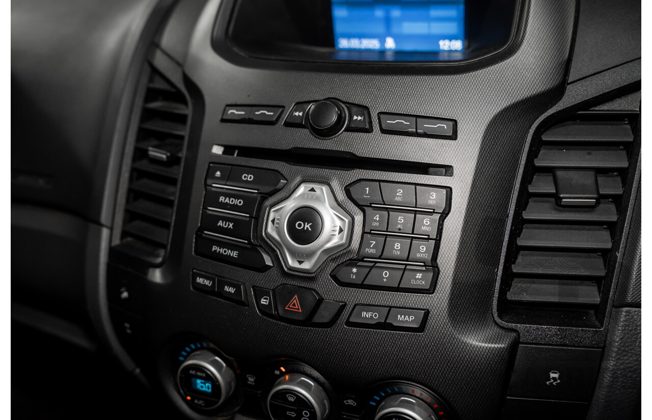 10/2013 Ford Ranger Wildtrak 3.2 (4x4) PX Crew Cab Utility Black Mica Turbo Diesel 3.2L