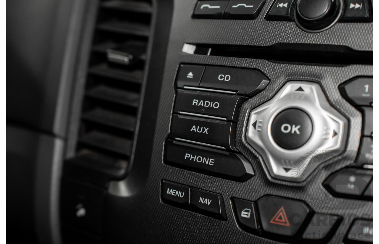 10/2013 Ford Ranger Wildtrak 3.2 (4x4) PX Crew Cab Utility Black Mica Turbo Diesel 3.2L