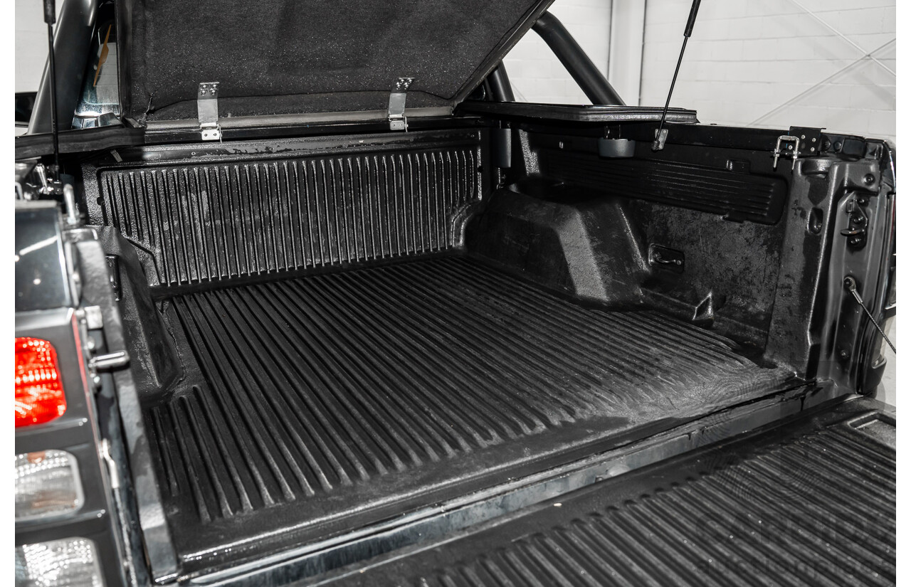 10/2013 Ford Ranger Wildtrak 3.2 (4x4) PX Crew Cab Utility Black Mica Turbo Diesel 3.2L