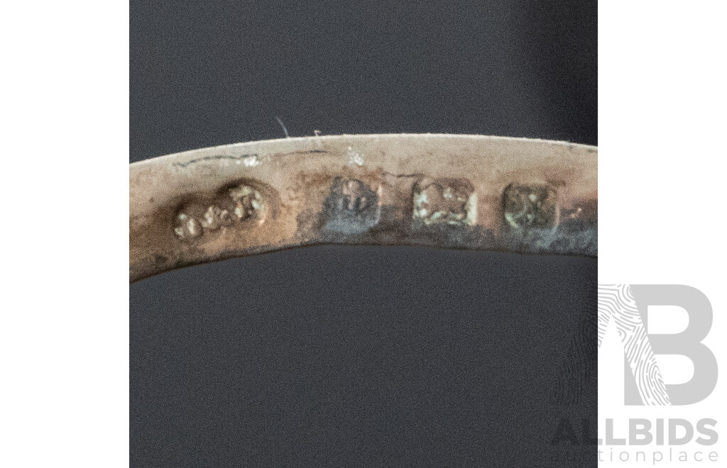 Collection Antique Sterling Silver Comprising Lidded Mustard Pot with Blue Glass Liner, Matching Dish, Both Birmingham 1872, Georg Jensen Salt Shaker & Scallop Form Dish, Sheffield 1901