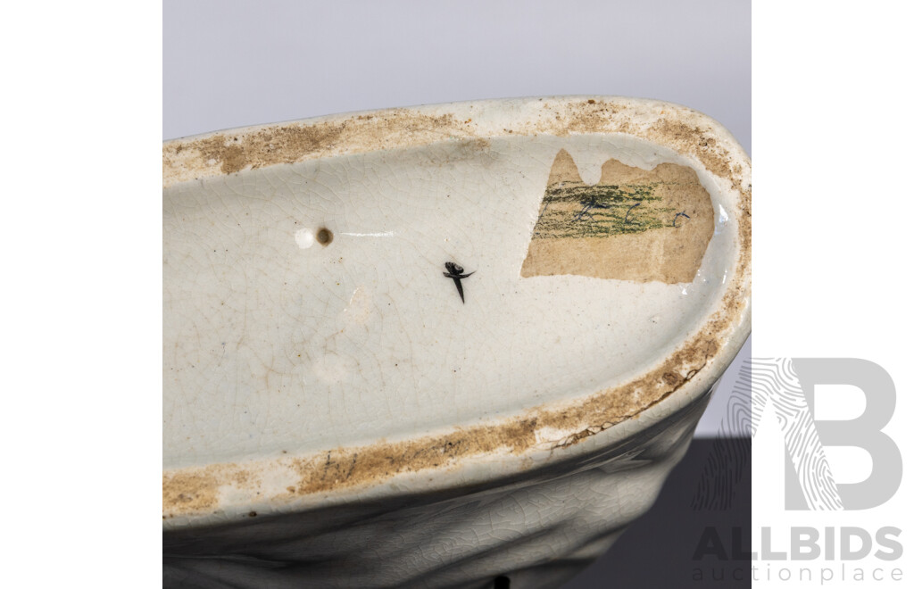 Antique Staffordshire Ceramic Flat Back Figure