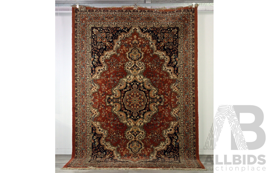 Machine Woven Wool Main Carpet with Persian Design by Incov Adrian