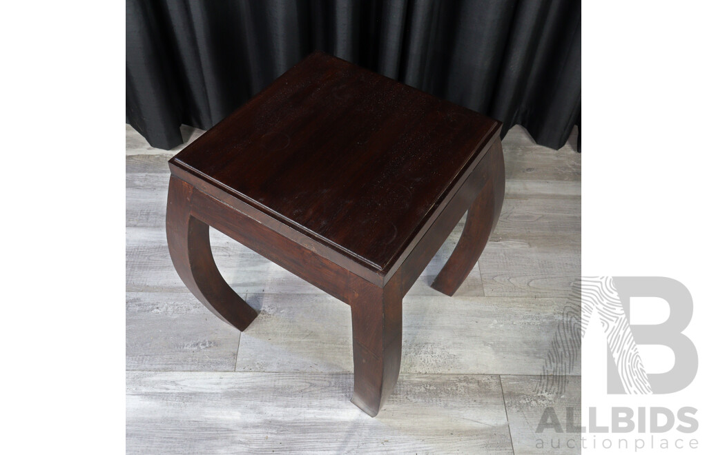 Chinese Hardwood Occasional Table