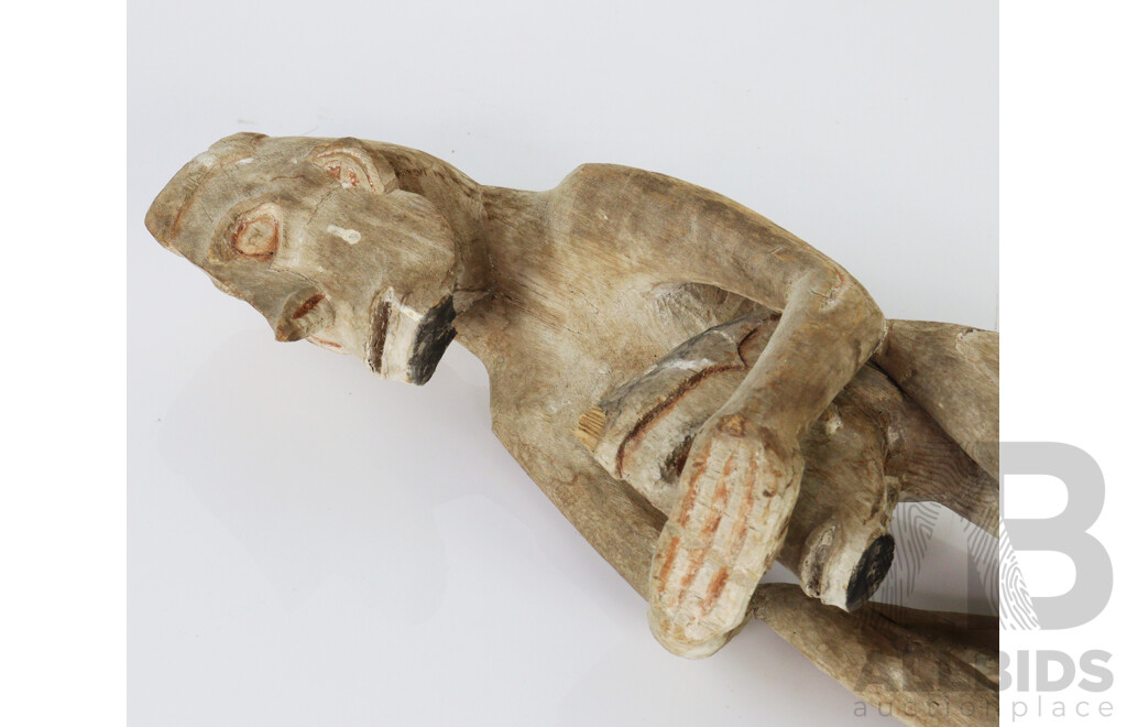 Antique Hand Carved West Papuan Asmat Ancestor Figures