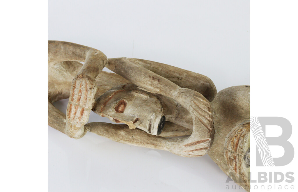 Antique Hand Carved West Papuan Asmat Ancestor Figures