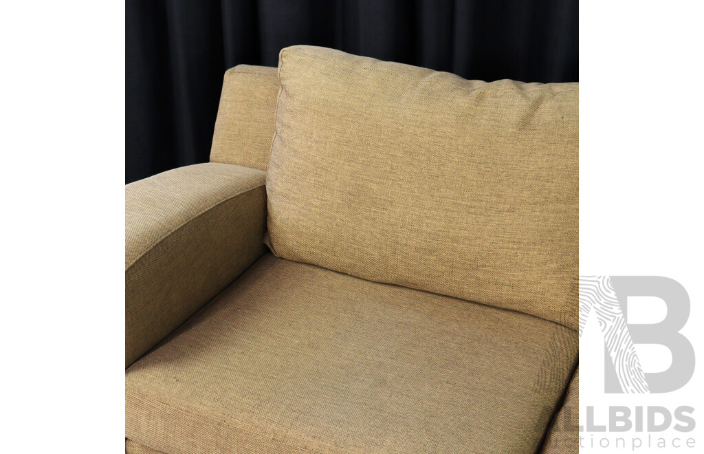 Fabric Two Seater Lounge
