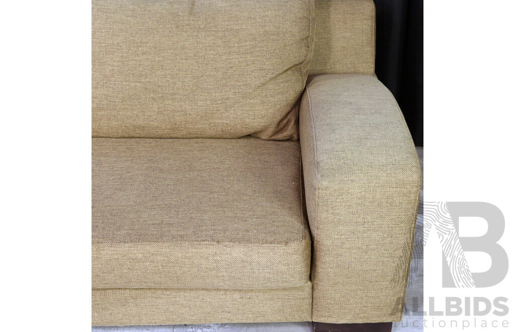 Fabric Two Seater Lounge
